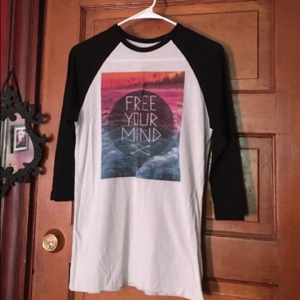 Zen baseball tee